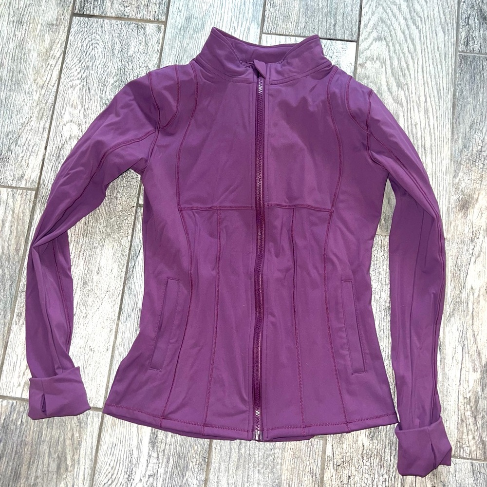 Athletic zip up
